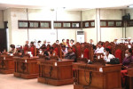 Rapat Paripurna tentang Pandangan Umum Fraksi-fraksi DPRD Kabupaten Buleleng atas Ranperda tentang Pertanggungjawaban Pelaksanaan APBD TA. 2021. 