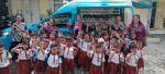 kegiatan pelayanan Read Aloud ini untuk meningkatkan minat mendengarkan dongeng yang menyasar anak-anak yang belum bisa membaca.