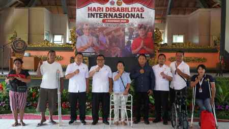 Satu-satunya di Bali, Buleleng Peringati HDI dan Salurkan Berbagai Bantuan