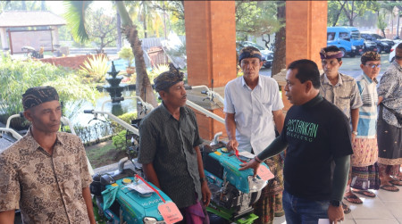Buleleng Terima Bantuan Traktor dan Perbaikan Irigasi, Dorong Produktivitas Pertanian Menuju Kemandirian Pangan
