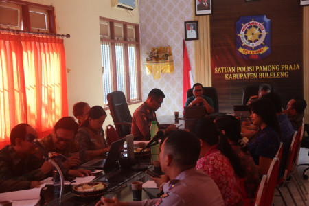 Matangkan Aturan Ketertiban, Satpol PP Buleleng Rancang Ranperbup Tibumtranlinmas